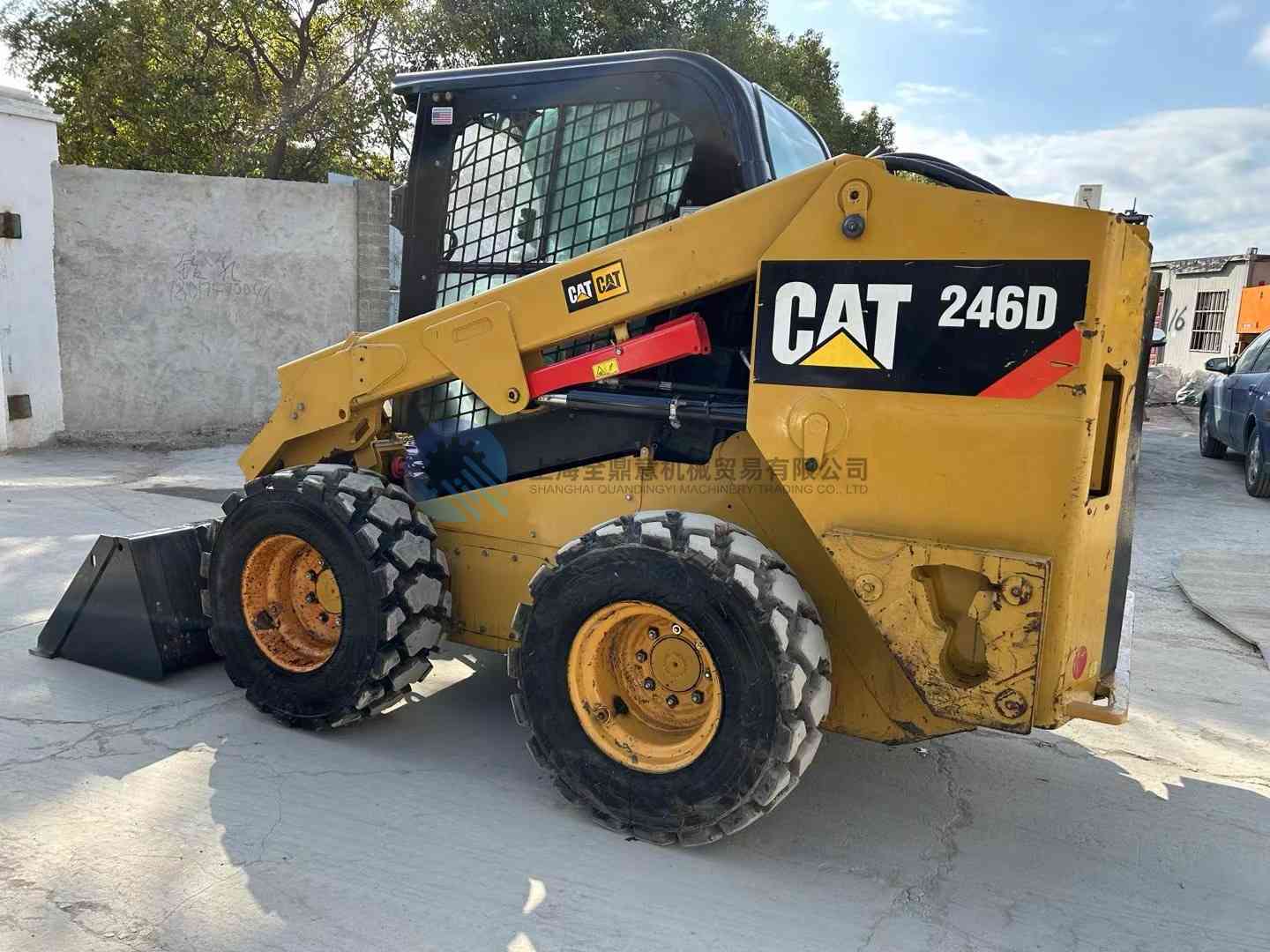 Minicargadora CAT 246D usada