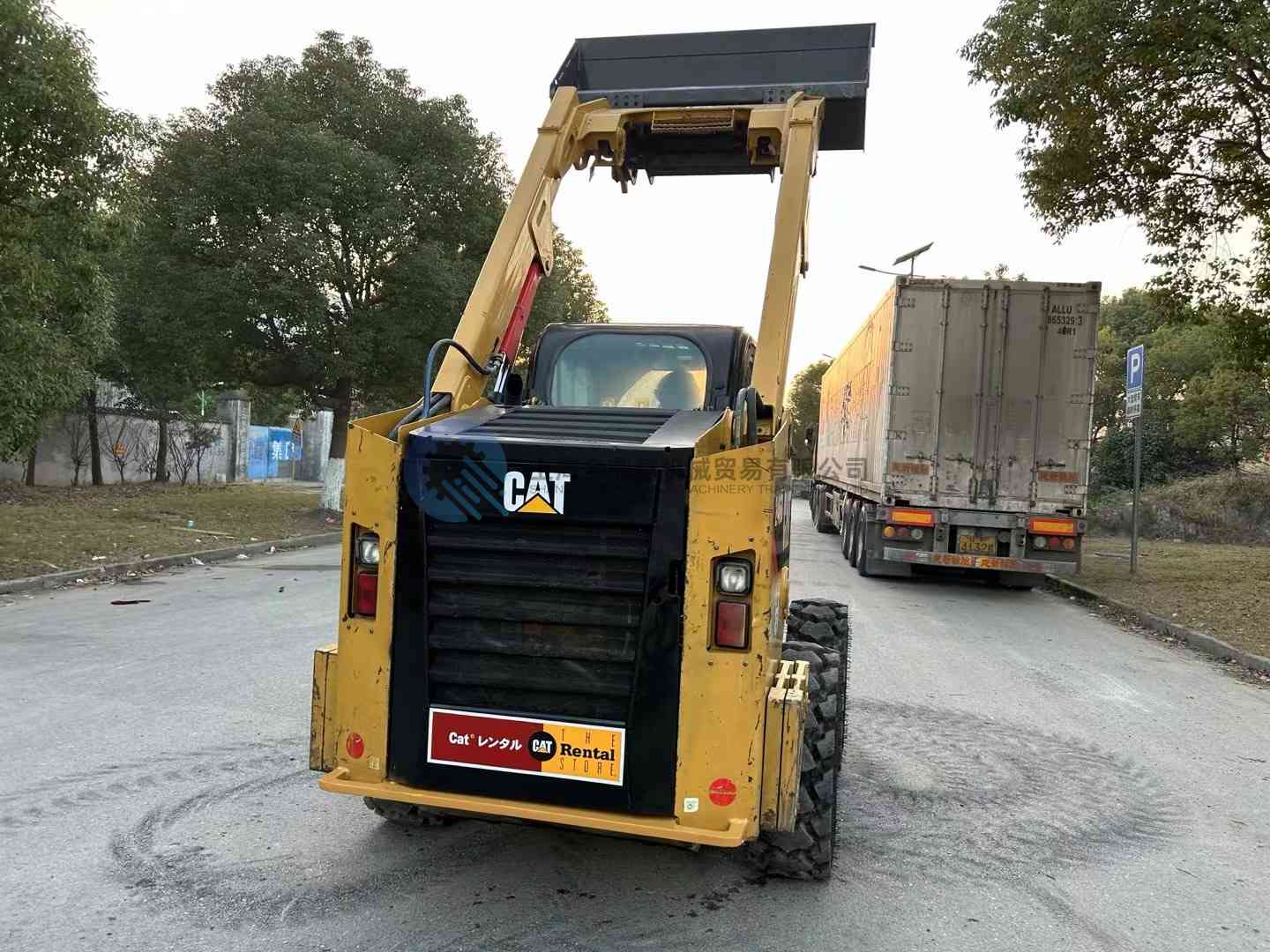 Minicargadora CAT 246D usada