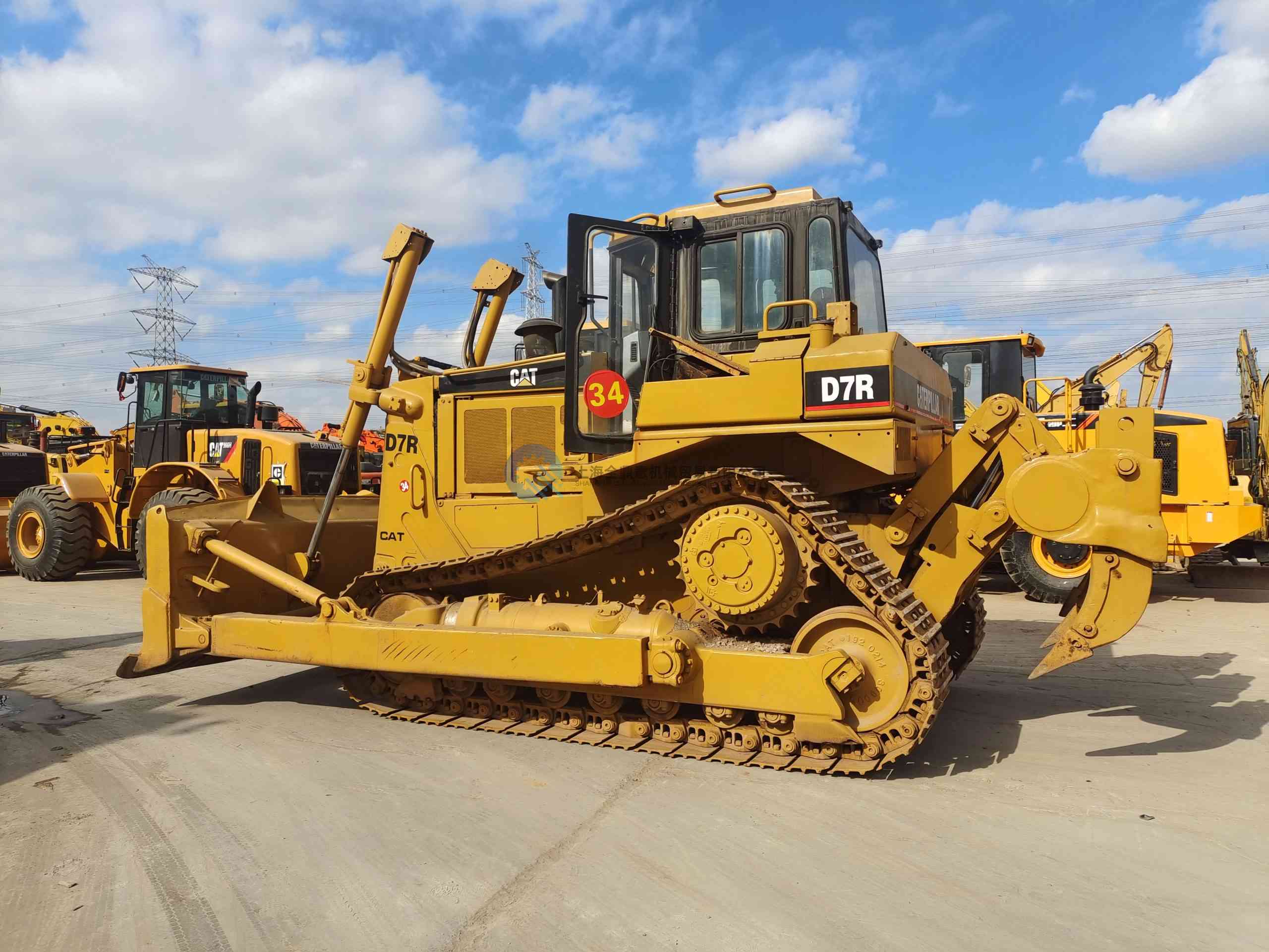 Б/у бульдозер CAT D7G на продажу