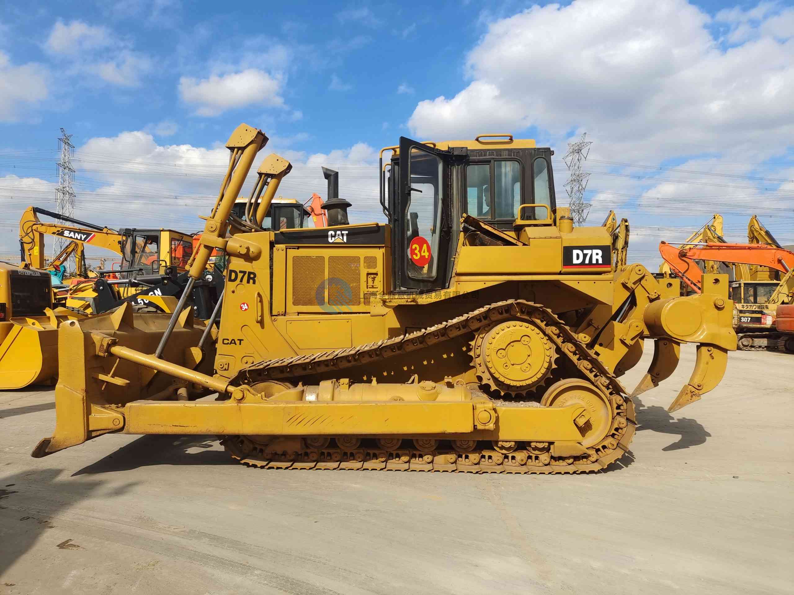 Б/у бульдозер CAT D7G на продажу
