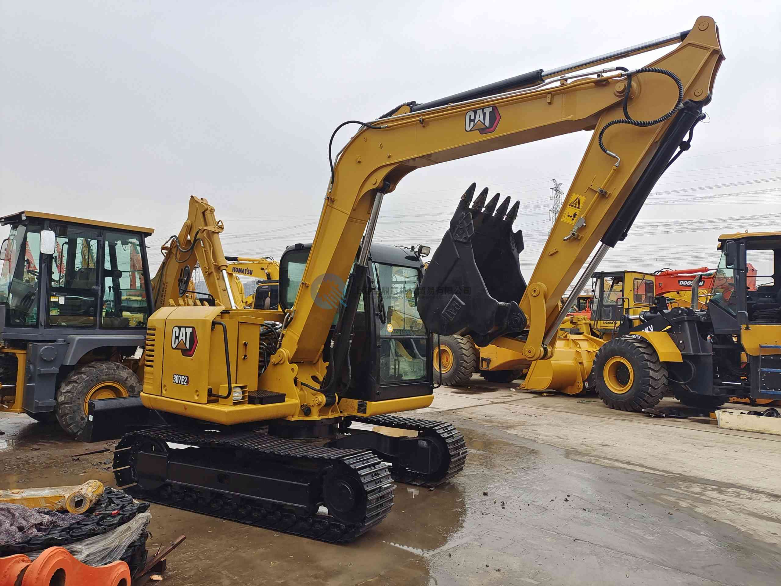 Used CAT 307E2 excavator