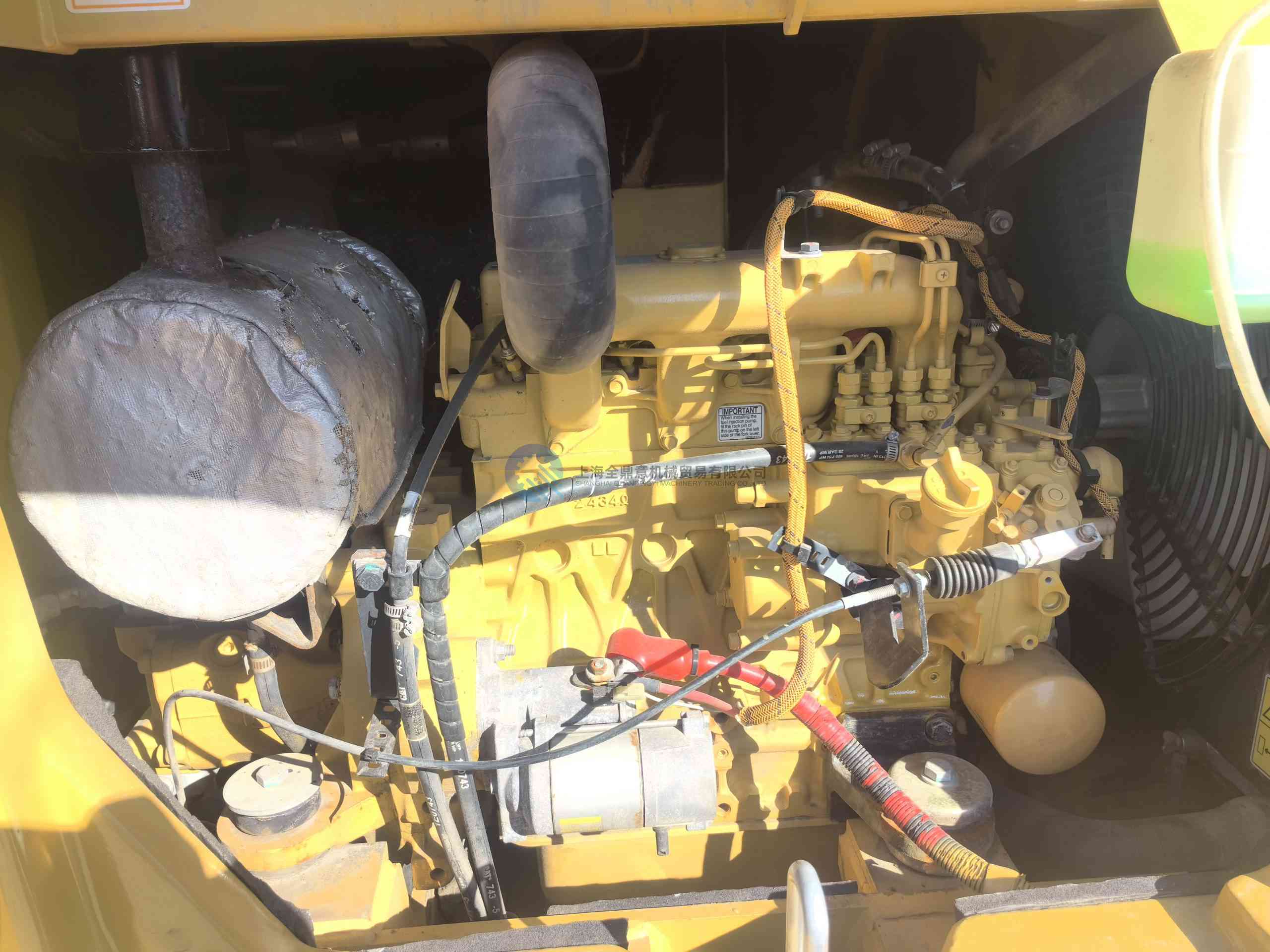 Pelle CAT 305.5E2 d'occasion avec vignette