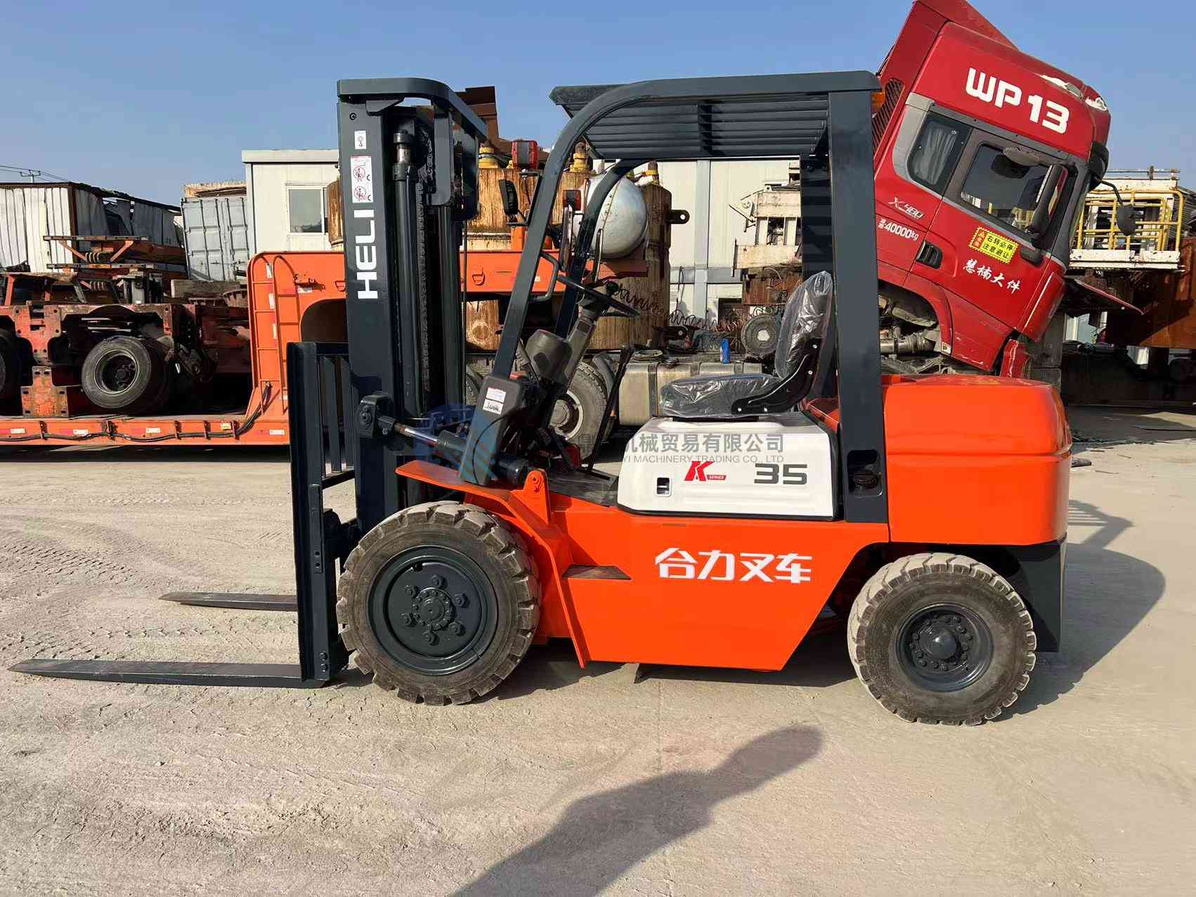 USED  Heli K3.5 ton forklift FOR SELL
