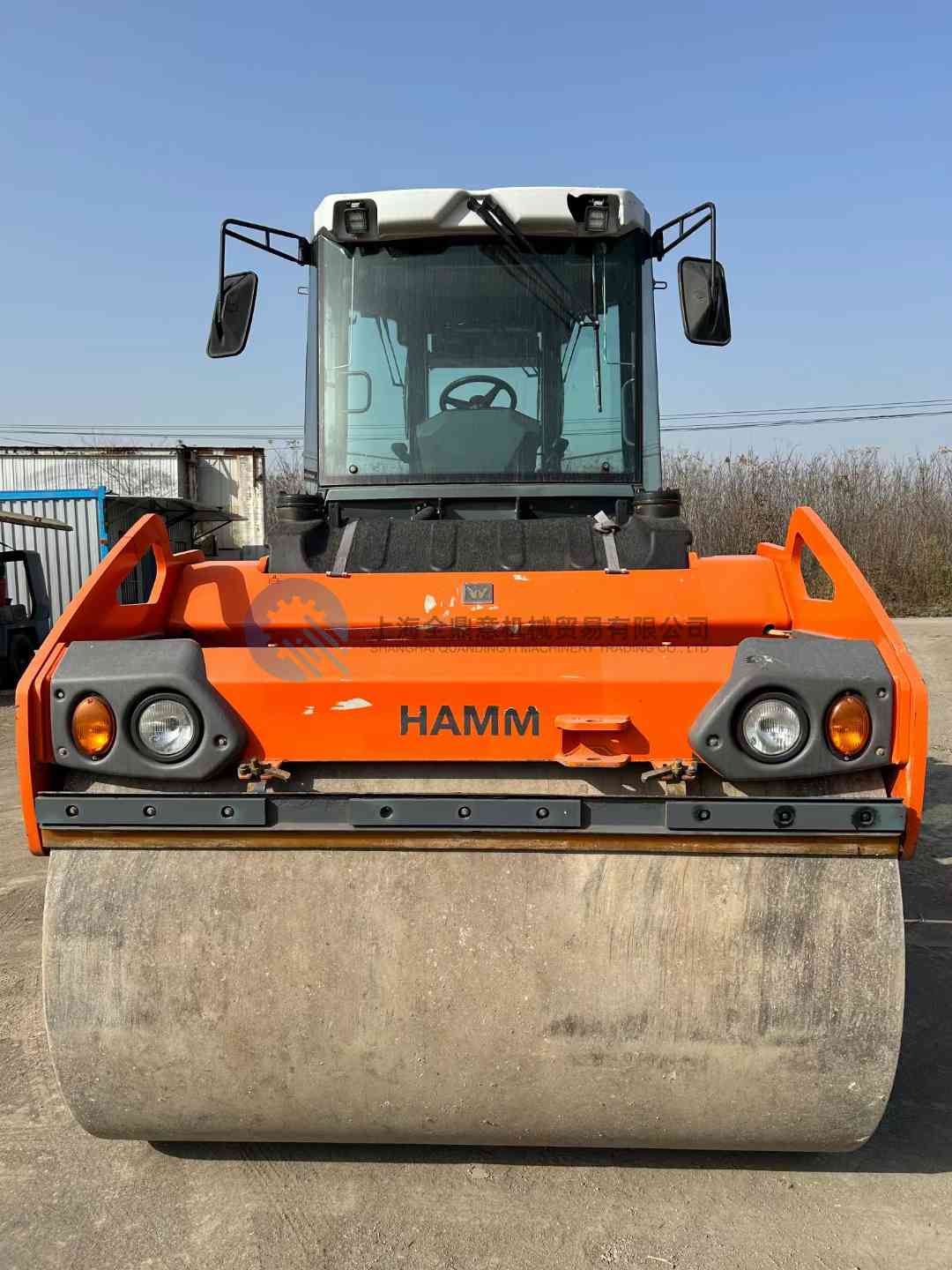 USED  Hummer HD128 tandem drum roller  FOR SELL