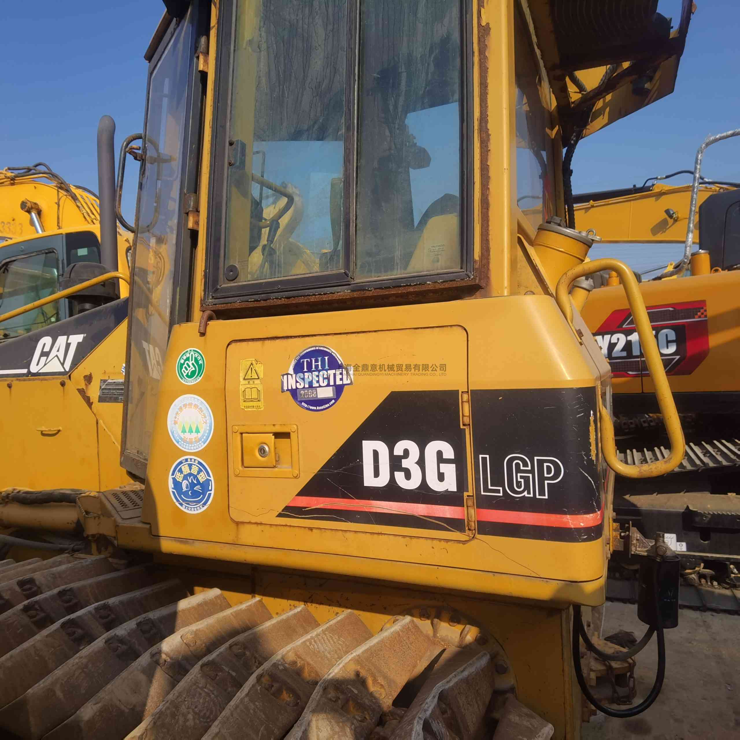 Used CAT D3G LGP bulldozer