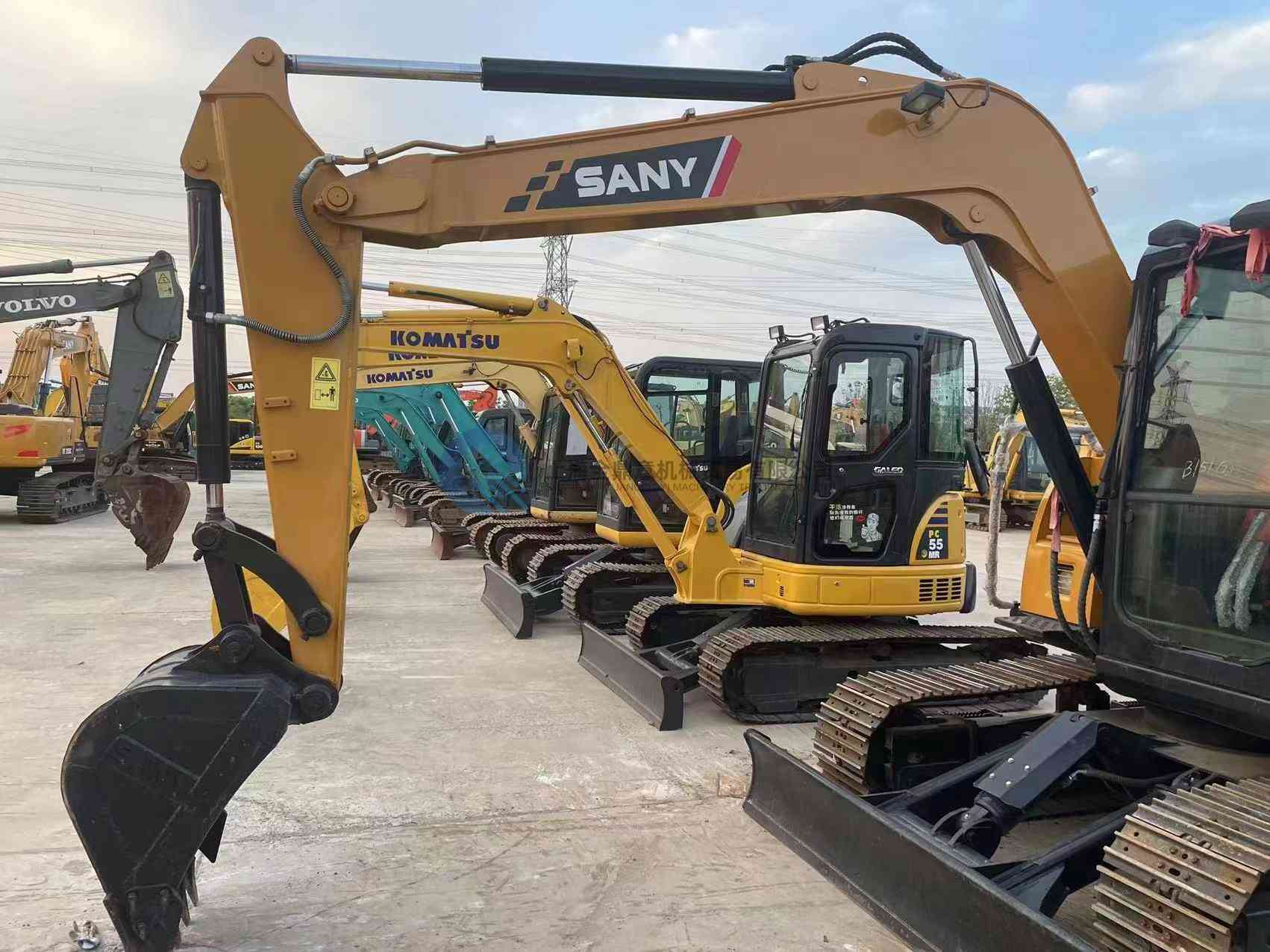 USED SANY SY75C EXCAVATOR