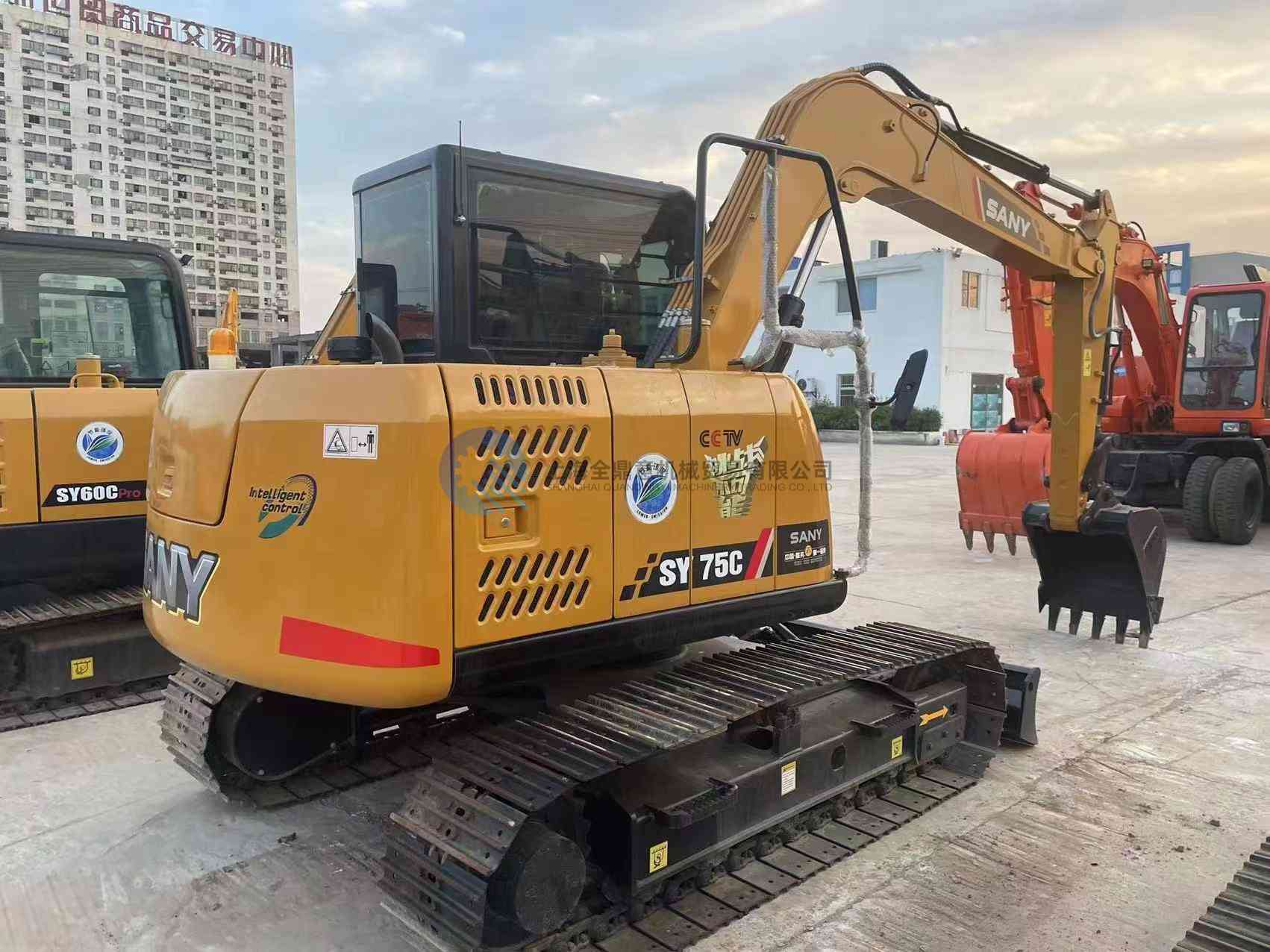 USED SANY SY75C EXCAVATOR