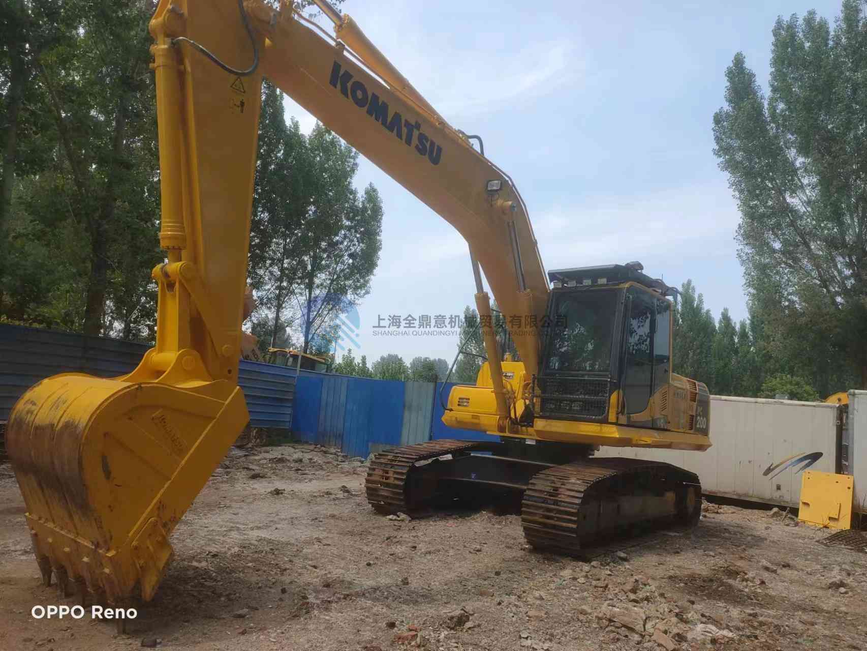 Used KOMATSU PC200-7 Excavator