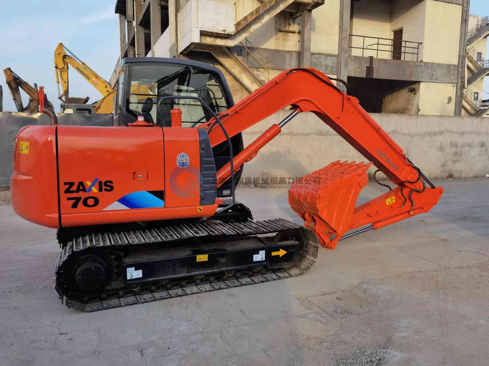 Used HITACHI ZX70 Excavator