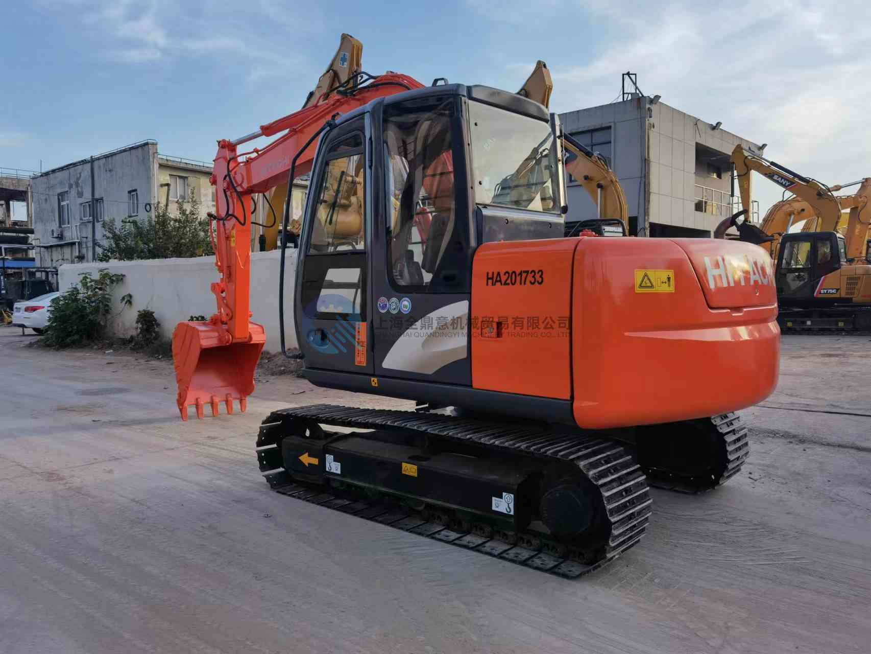 Excavadora HITACHI ZX70 usada