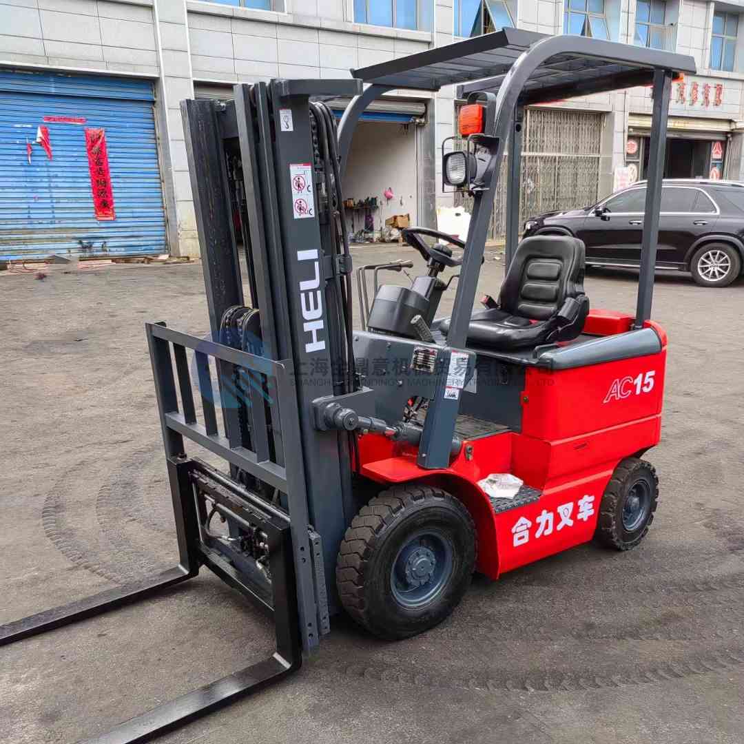 Used HELI AC15 1.5ton lift 4m electric forklift truck