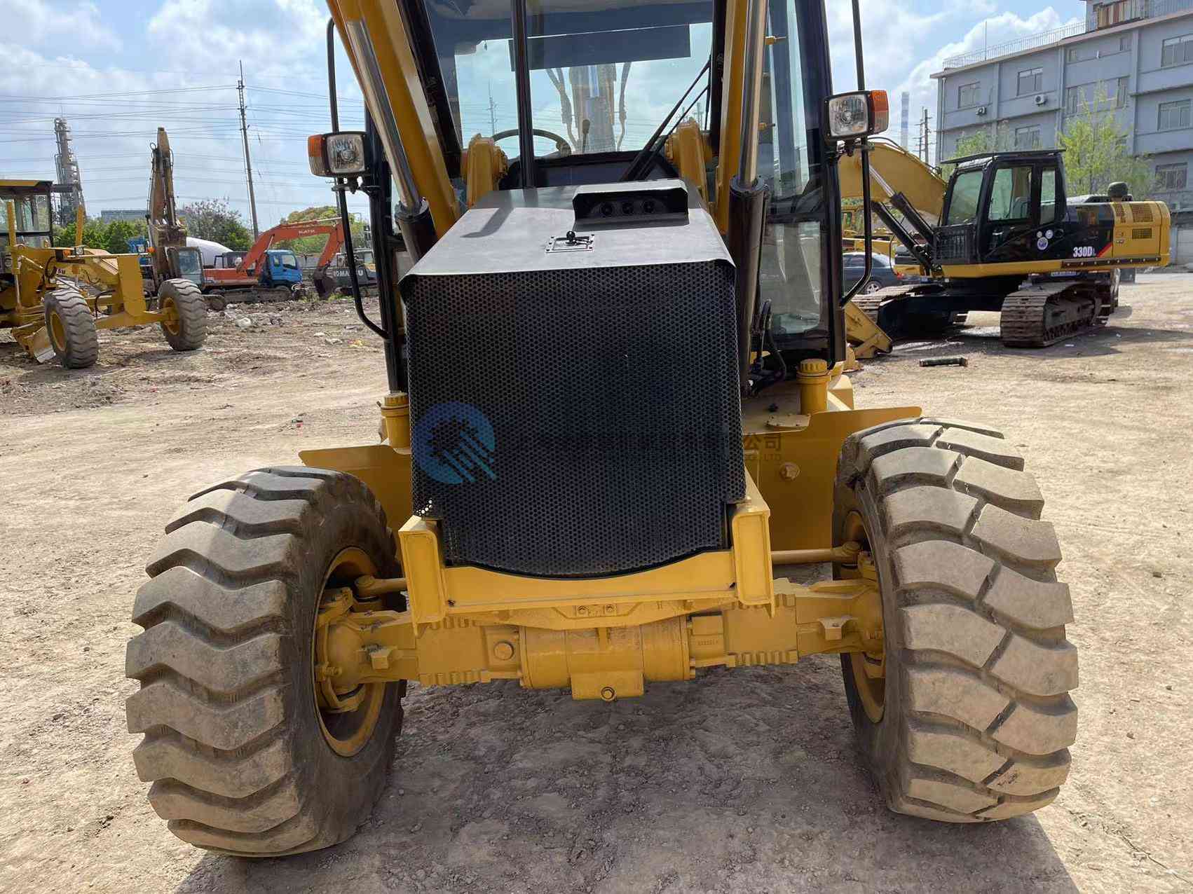 Tractopelle CAT 416E d'occasion