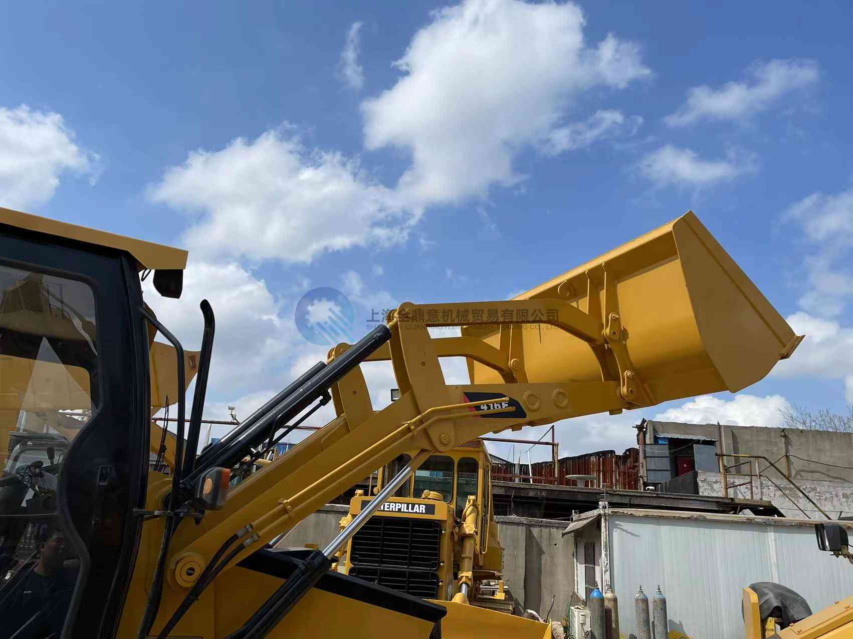 Tractopelle CAT 416E d'occasion