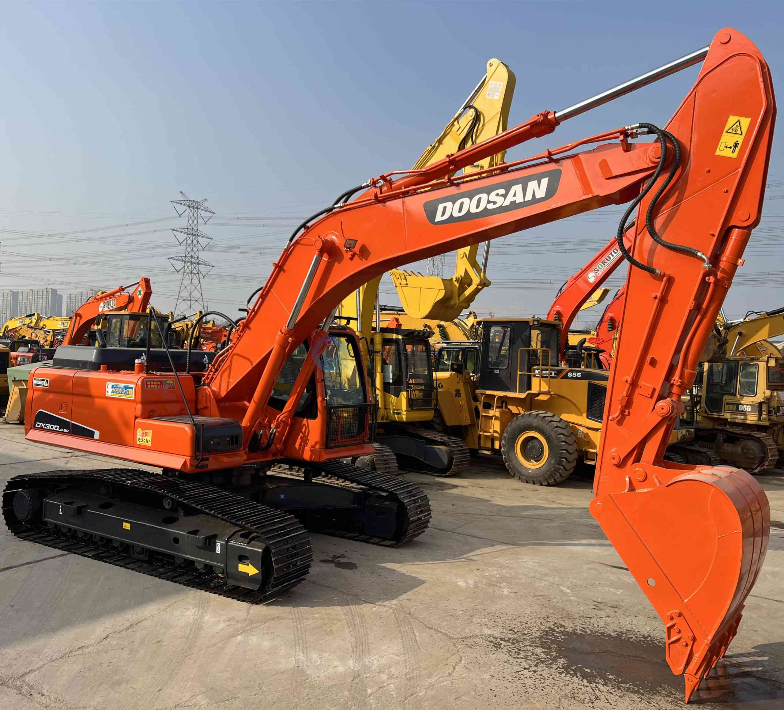 Used DOSAN DX300LC-9C Excavator