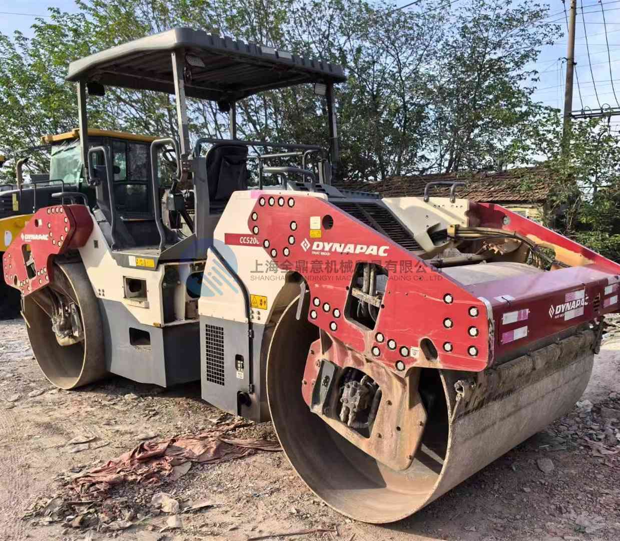 Used Dynapac CC5200 Double Drum Vibratory Road Roller