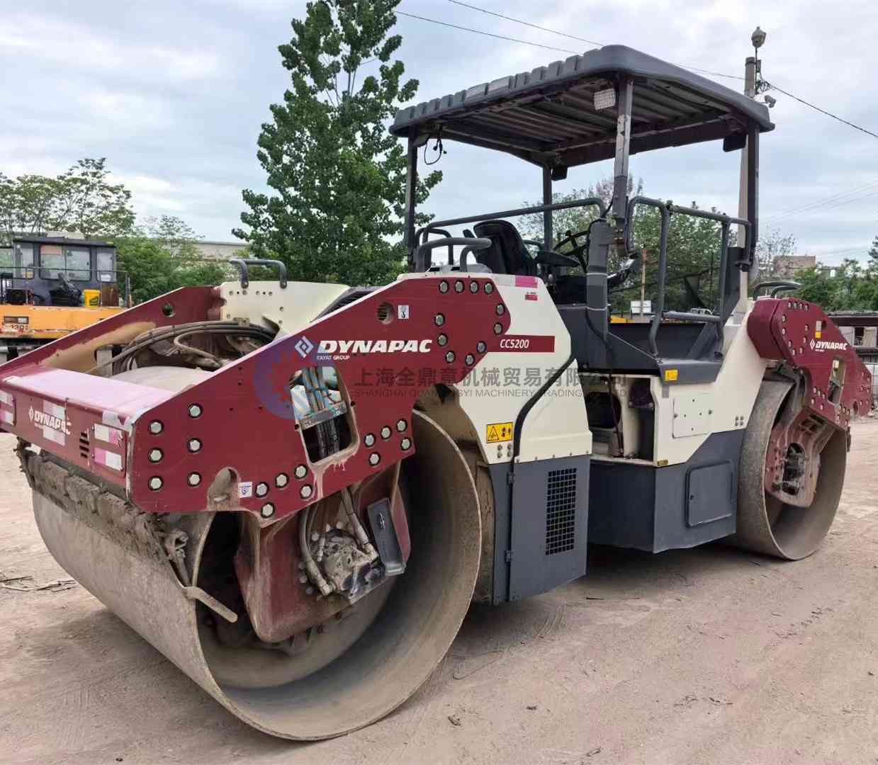 Used Dynapac CC5200 Double Drum Vibratory Road Roller