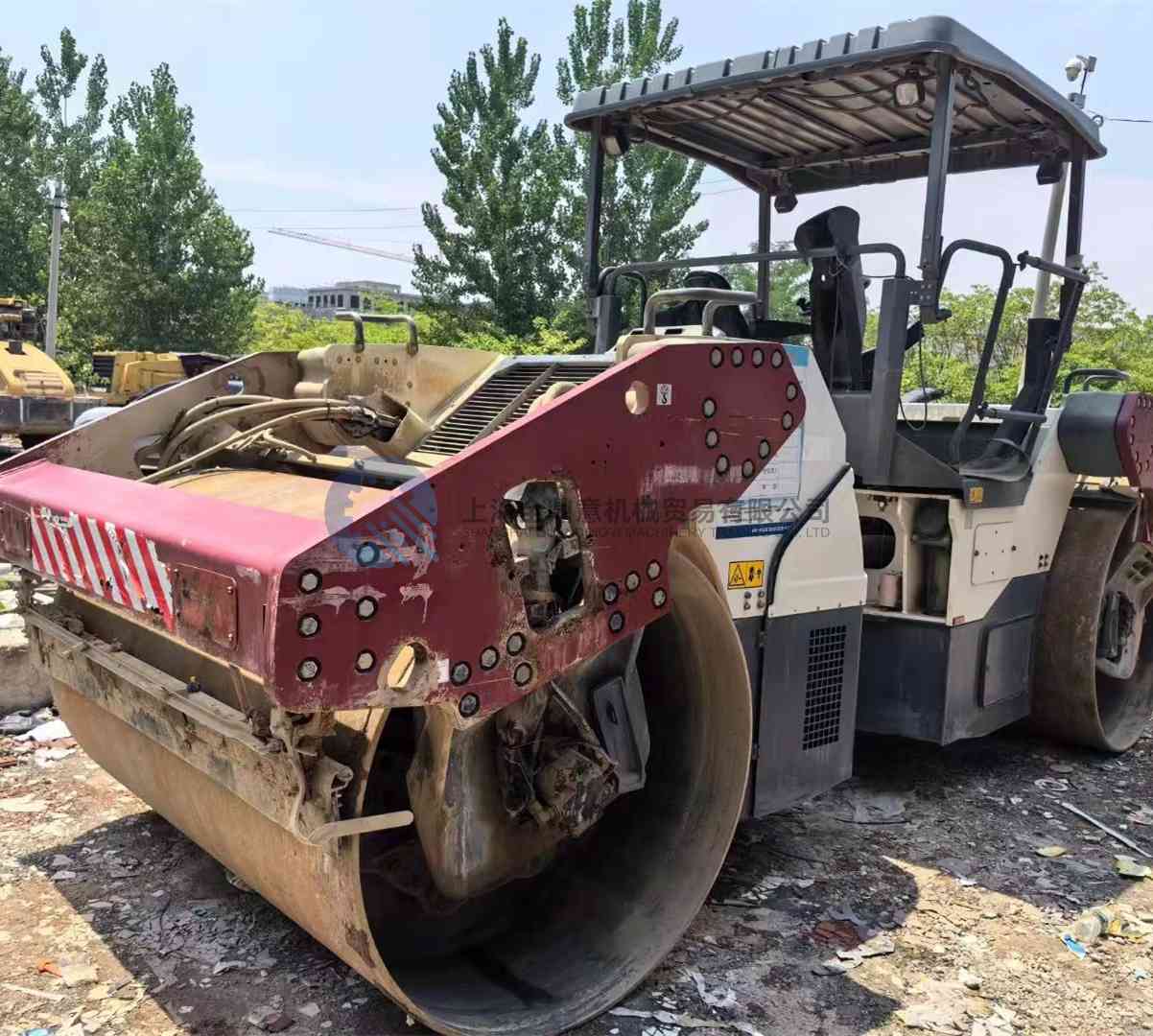 Used Dynapac CC6200 Double Drum Vibratory Road Roller